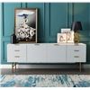 Image 1 : BNIB Honeycomb TV Stand - Retails: $1499 - Size:71(L)X16(D)X26(H)