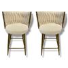 Image 1 : BNIB Jewel Group of 2 Bar Chair - Beige - Retails: $478