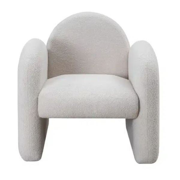 BNIB Mia Beige Armchair - Retails: $899