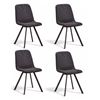 Image 1 : BNIB Charlie - Group of 4 Contemporary Dining Chairs - Retails; $149/each - TRV:$596