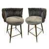 Image 1 : BNIB Jewel Group of 2 Bar Chair - Retails: $478