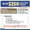 Image 1 : $250 Auction Credit Give Away