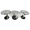 Image 1 : DAH - New Set of 3: Elegant Round Coffee Table (Approx. H16", Diameter 38") and 2 Side Tables (Appro