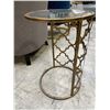 Image 3 : DAH - New Set of 2: Cylindrical Side Tables, Approx. H26", Diameter 21" & H24" x Diameter 16"