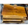 Image 2 : DAH - Vintage Carved Wood 2-Drawer Chest - Approx. H38.5" x W40" x D19"