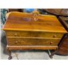 Image 3 : DAH - Vintage Carved Wood 2-Drawer Chest - Approx. H38.5" x W40" x D19"