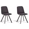 Image 1 : BNIB Charlie - Group of 2 Contemporary Dining Chairs - Retails; $149/each - TRV:$596