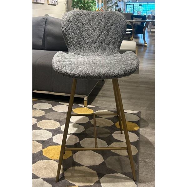BNIB Teddy Group of 3 - Grey Bar Chair Set - Retails: $916 ( Box open)