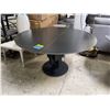 Image 2 : DAH - New Nomad - Black Carrera Dining Table, Approx. H30" x 53" Diameter
