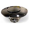 Image 1 : DAH - BNIB Round Black Glass Table with Rotating Center, Approx. H30" x Diameter 51"