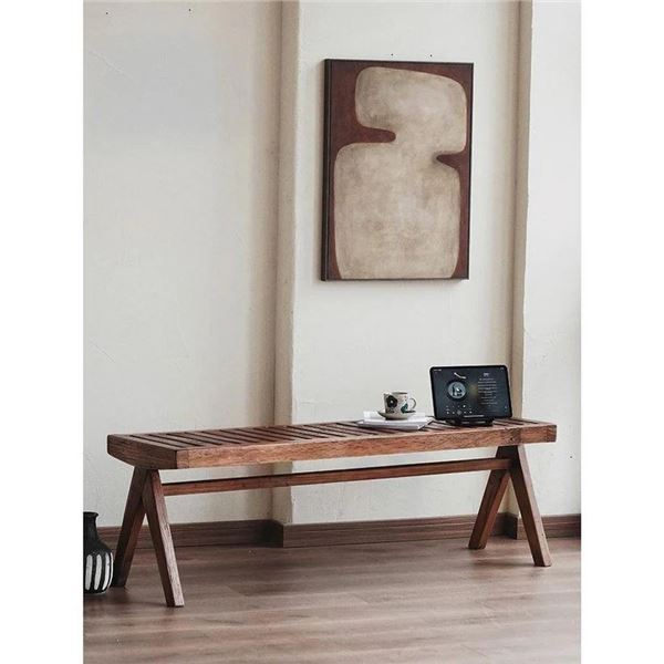 DAH - BNIB Recycled Old Elm Long Bench - 54.4x15.8x17.8 in - Retails: $900