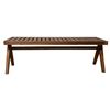 Image 2 : DAH - BNIB Recycled Old Elm Long Bench - 54.4x15.8x17.8 in - Retails: $900