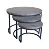 Image 1 : DAH - BNIB Serah Nesting Cee Table, Set Of 3 - 30 x 22 - Retails: $750