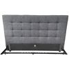 Image 1 : DAH - New King Bed Frame - Dark Grey Includes Headboard and Rails - Complete