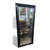 Image 1 : DAH - Black Framed Full-Length Rectangular Mirror, Approx. H62" x W27"