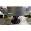 Image 2 : DAH - New Nomad - Black Carrera Dining Table, Approx. H30" x 53" Diameter