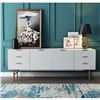 Image 1 : BNIB Honeycomb TV Stand - Retails: $1499 - Size:71(L)X16(D)X26(H)