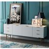 Image 2 : BNIB Honeycomb TV Stand - Retails: $1499 - Size:71(L)X16(D)X26(H)