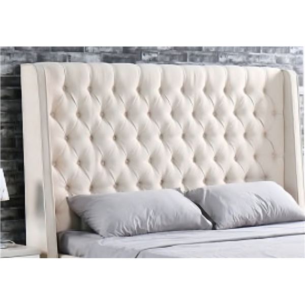 Miami King White - Headboard ONLY