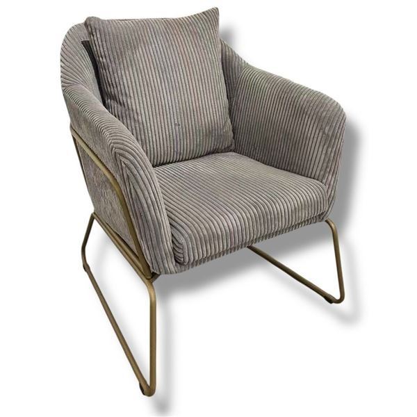 BNIB Neptune Grey Lounge Chair - Retails: $999