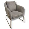Image 1 : BNIB Neptune Grey Lounge Chair - Retails: $999