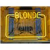 Image 2 : Blonde Dark Neon Sign (Blonde Lights up - Dark Flashes May Need Repair)