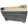 Image 1 : Husky Tool Box (Approx. 53x18x37) w/Vise