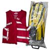 Image 4 : Group of Misc Set Dec - Prop Bolt Gun Tanks, Lifevest, Flippers, Etc.