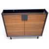 Image 1 : Wooden 2 Door Storage Cabinet (37.5 H)