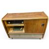 Image 1 : Vintage Loewe-Opta Wood Console Stereo with Radio and Turntable (Not Tested - Approx 33in H)
