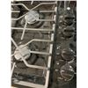 Image 2 : GE Black Gas Cooktop with Four Burners and Control Knobs