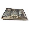 Image 1 : CafÃ© Stainless Steel Gas Cooktop with Five Burners and Center Griddle Burner