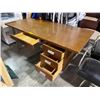 Image 3 : Wood Office Desk (Approx. 6'x3'x29.5")