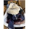 Image 5 : Pallet of Misc Set Dec - Handles, Door Knobs, Clothing, Lamp Accessories, Etc.