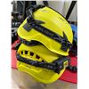 Image 2 : Storage Tote of High-Visibility Safety Helmets with LED Headlamps