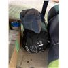 Image 5 : Group of Misc Camping Gear - Sleeping Bag, Cooler, Emergency Blanket, Etc.