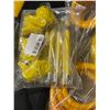 Image 3 : Assorted yellow prop items and locks in bags