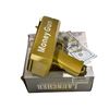 Image 1 : Gold "Money Gun" Cash Launcher with Prop Bills