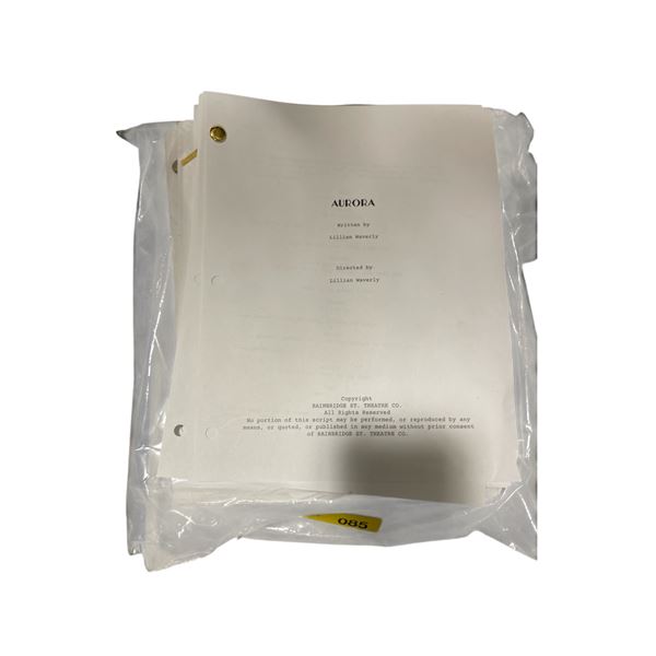 "Aurora" Stage Play Script by Lillian Waverly