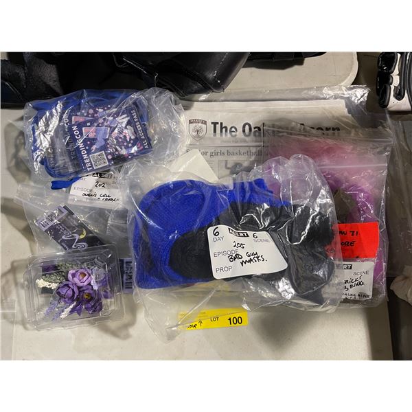 Group of Masks, Key Ring, Tredingcon, Tickets, Etc.