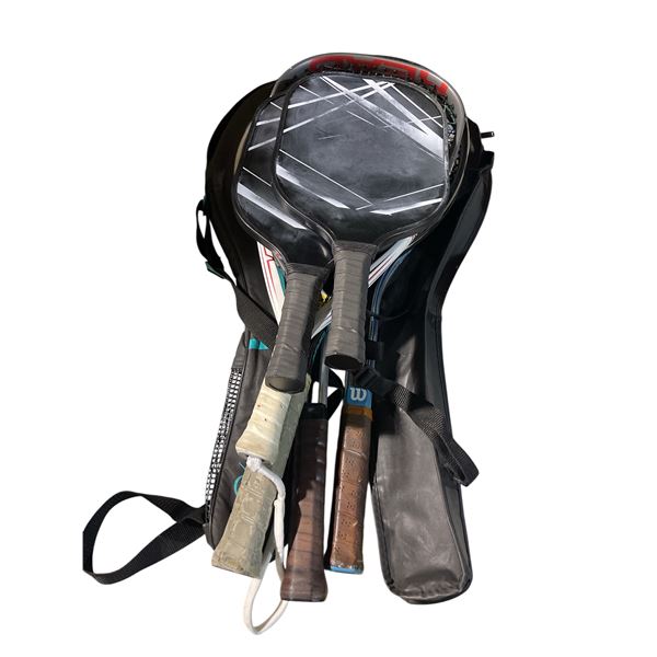 Group of Misc Sports Equip. - Tennis Rackets & Pickleball