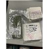 Image 2 : Group of Misc Set Dec Props - Tape, Gin Fizz Napkins, Coasters, Keys, Etc.