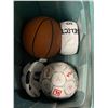 Image 2 : Group of Sports Balls, Bags/Backpacks, Bins of Baseballs, Etc.
