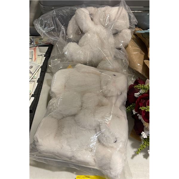 Group of Stuffed Bunny