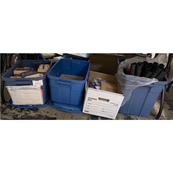 Group of Misc - Books, Fast Food Cups, Badge Holders, Etc.