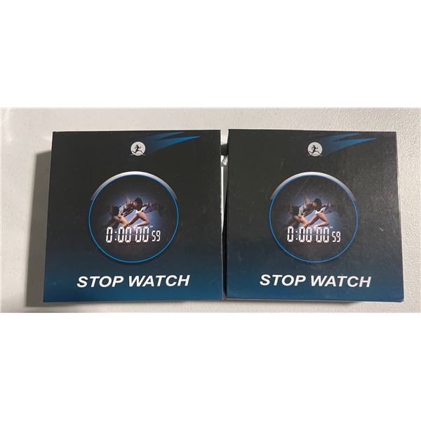 Group of 2 Stop Watches