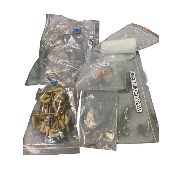 Set Used Assorted Surgical Tools Including Serrated Jiggly Saw