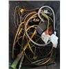 Image 2 : Group of Misc - Wires, Cables, Storage Box, Towels, Etc.