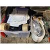 Image 2 : Vivo TV Mount Stands with Hardware, Pallet Strapping Kit, and Tote of Black Body Bags