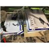 Image 3 : Vivo TV Mount Stands with Hardware, Pallet Strapping Kit, and Tote of Black Body Bags